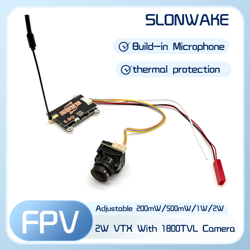 Fpv Drone Frame - جهاز إرسال SLONWAKE 5.8G 56CH 2W